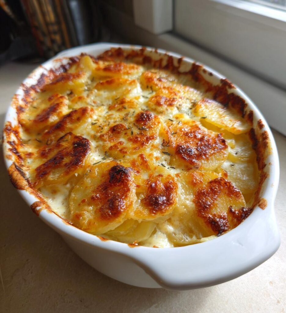 Cheesy Potato Gratin (Creamy & Comforting)