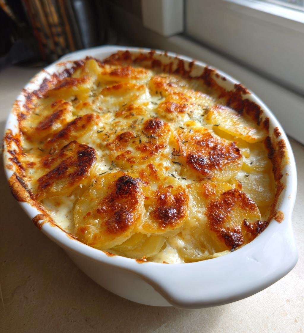 Cheesy Potato Gratin (Creamy & Comforting)