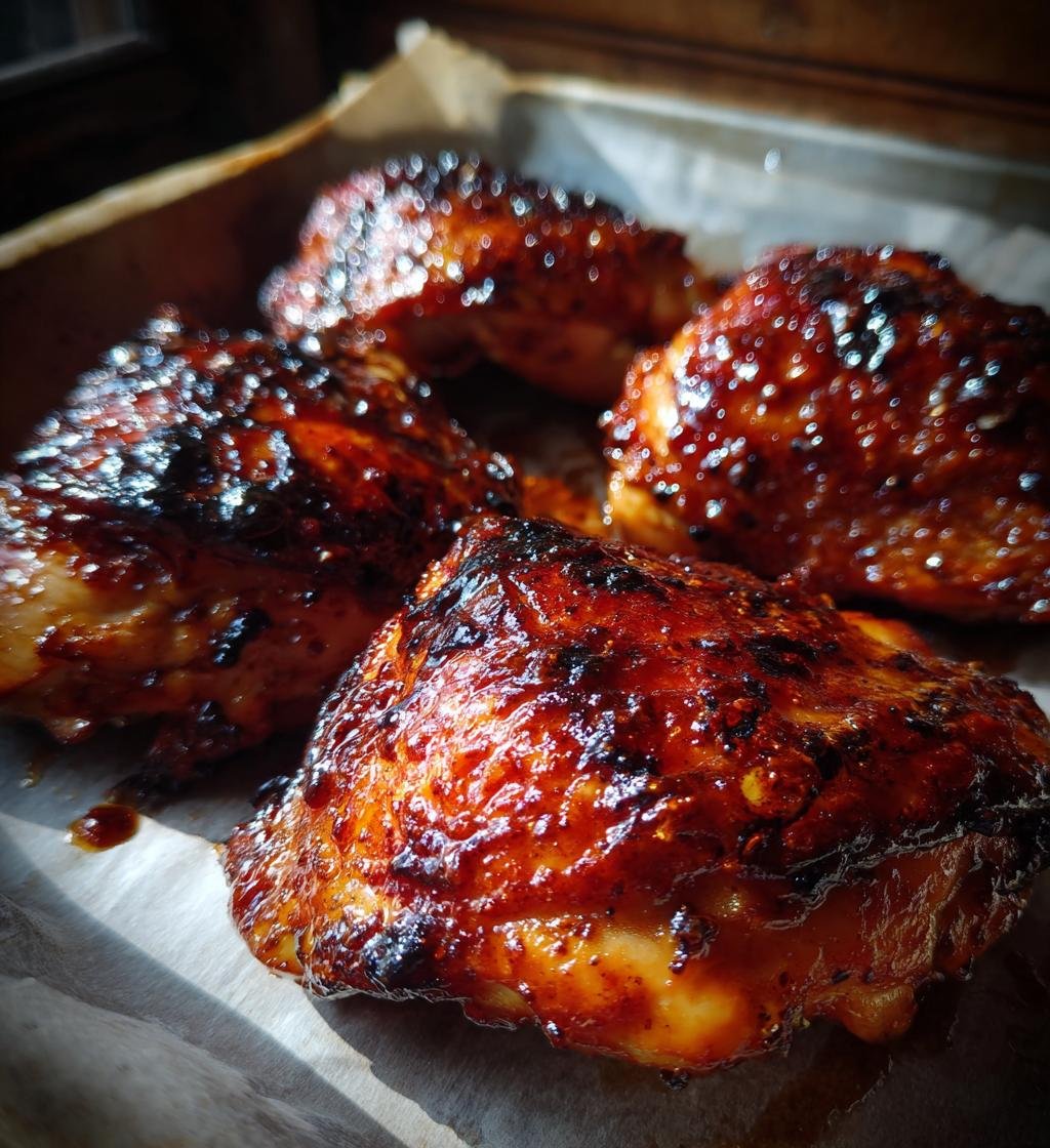 BBQ Chicken Thighs Oven Recipe - Juicy & Deliciously Easy - step by step