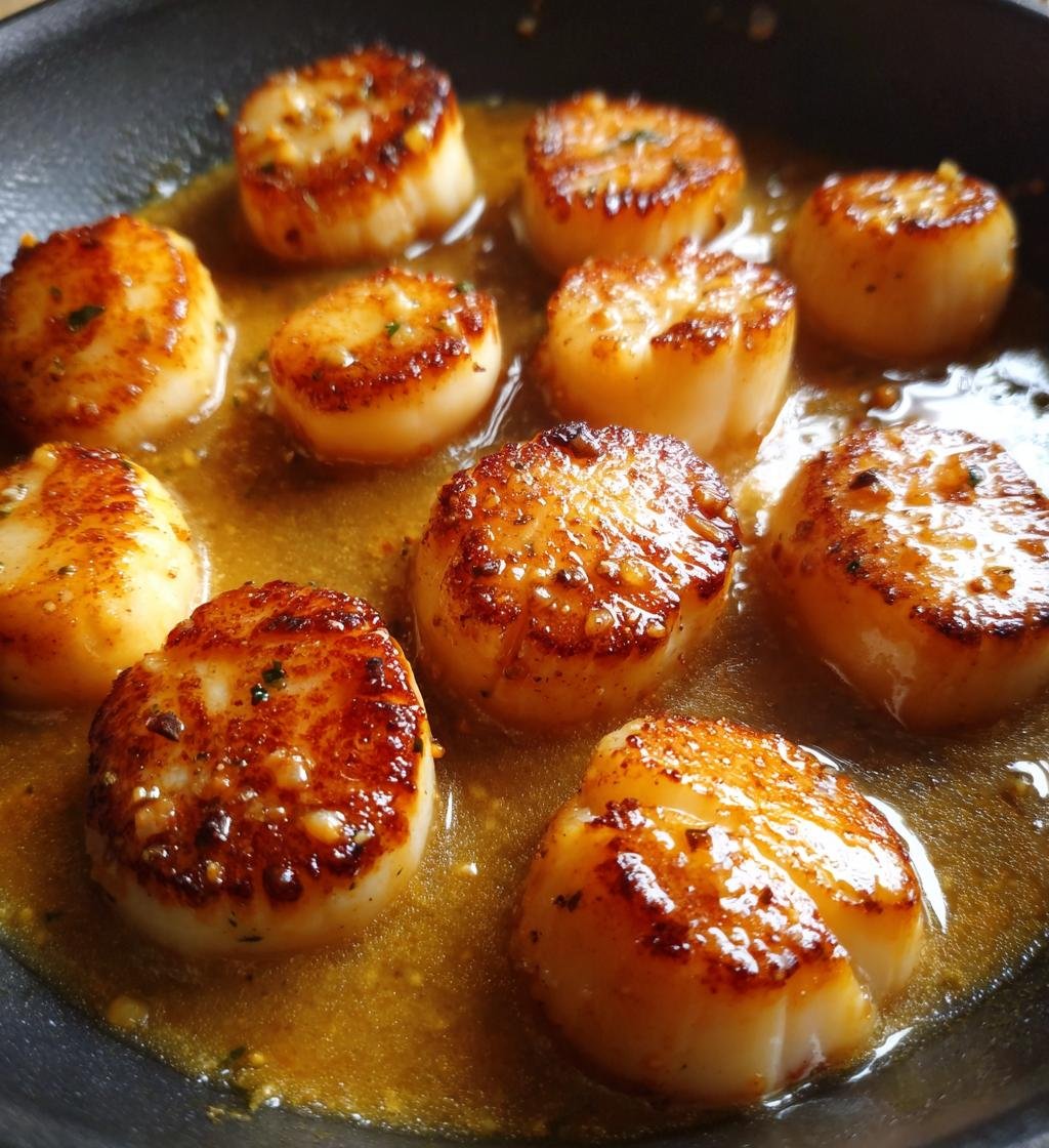 Pan Seared Scallops with Butter Sauce – Easy and Delicious Recipe