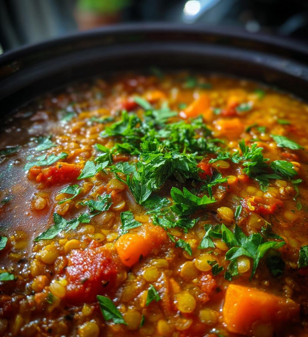 Slow Cooker Lentil Soup Recipe: Delicious, Easy & Healthy