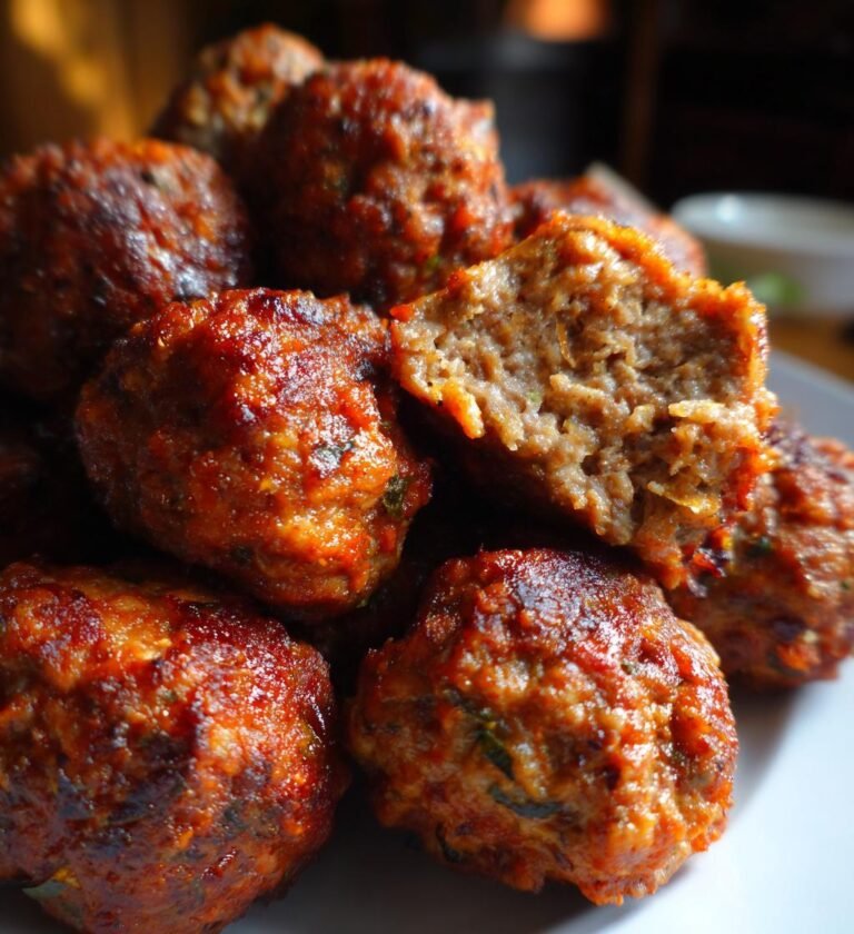 easy meatball recipe homemade
