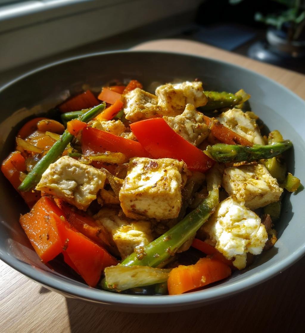 Delicious Vegetable Stir Fry with Tofu - Quick & Healthy Recipe