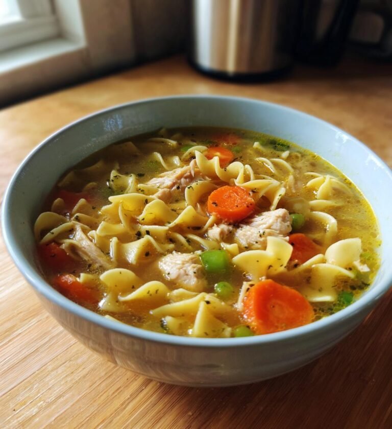 chicken noodle soup recipe homemade