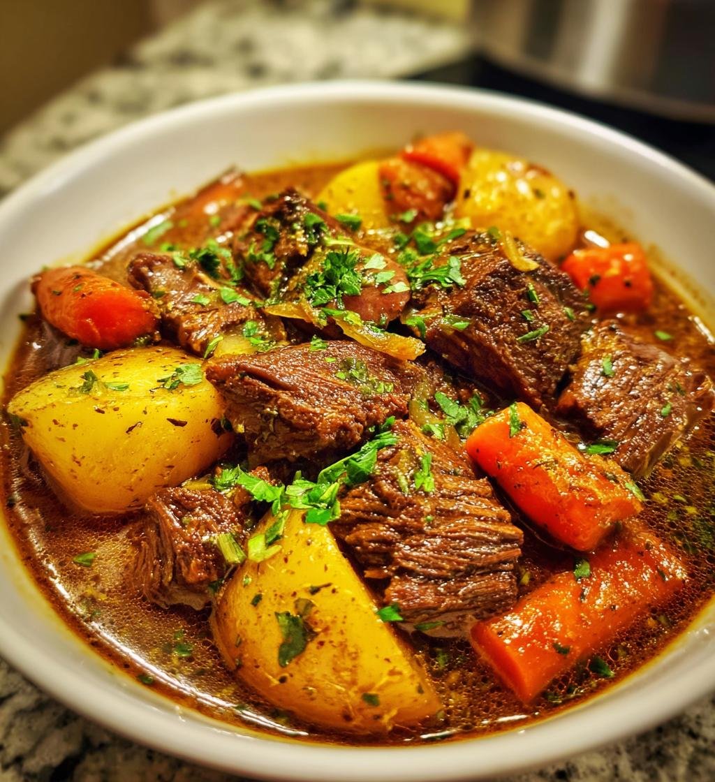 Slow Cooker Beef Stew: The Best Hearty and Delicious Recipe - step by step