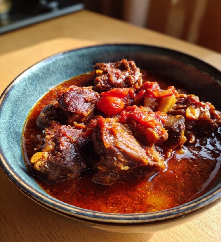 slow cooker oxtail stew recipe
