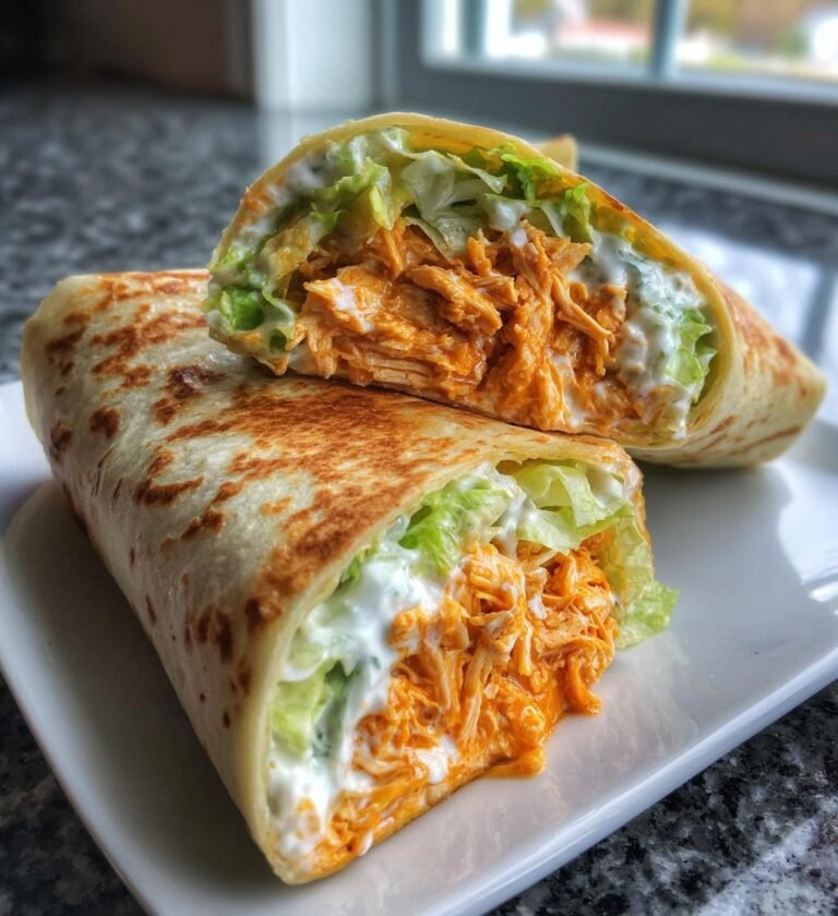 buffalo chicken wraps recipe