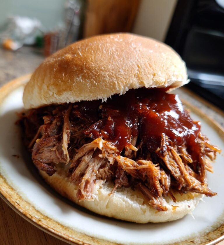 BBQ pulled pork recipe smoky