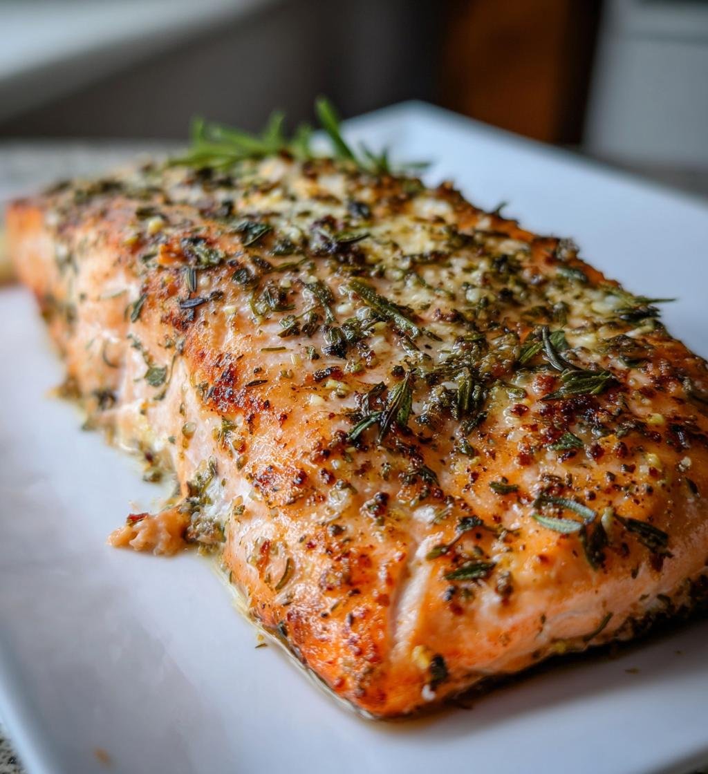 baked lemon herb salmon