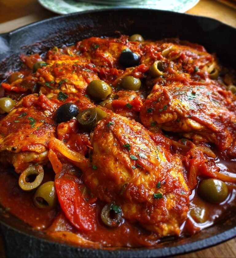 easy chicken cacciatore recipe
