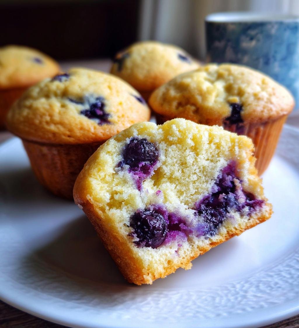 blueberry muffins recipe moist