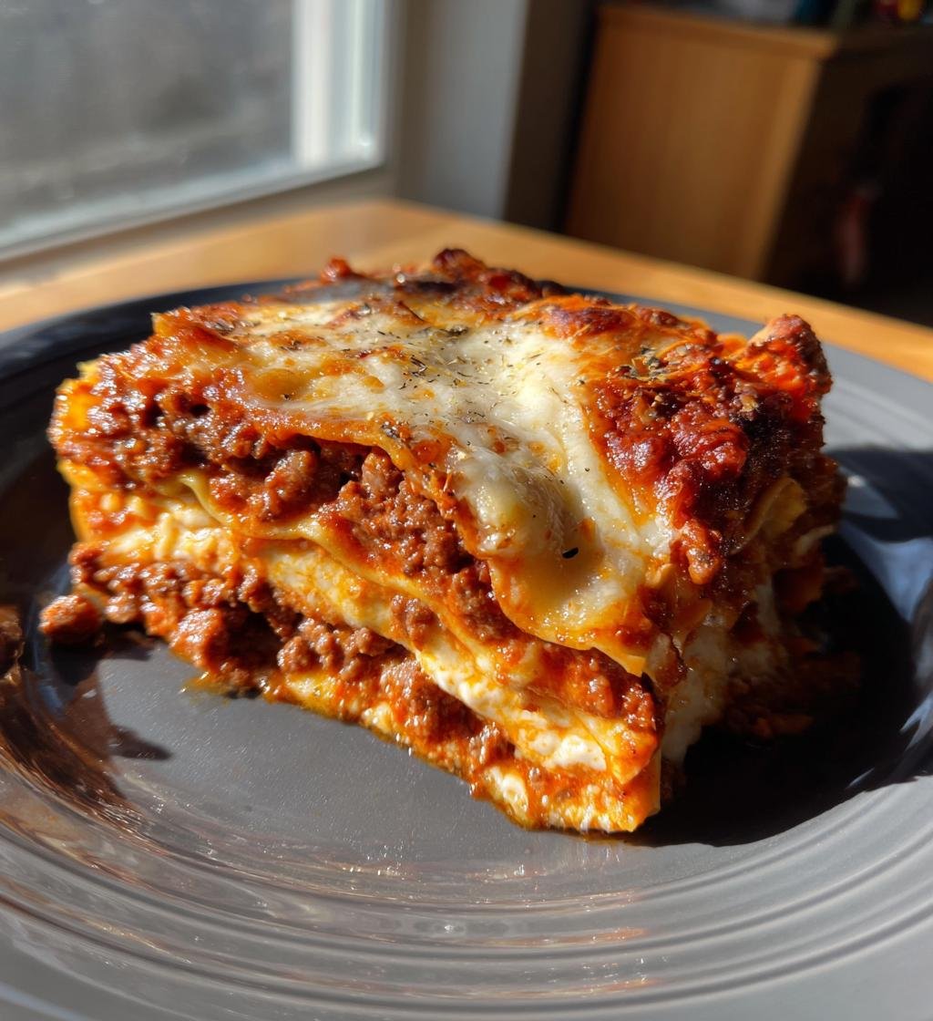 Easy Beef Lasagna Recipe – Creamy, Homemade, and Delicious Layers - step by step