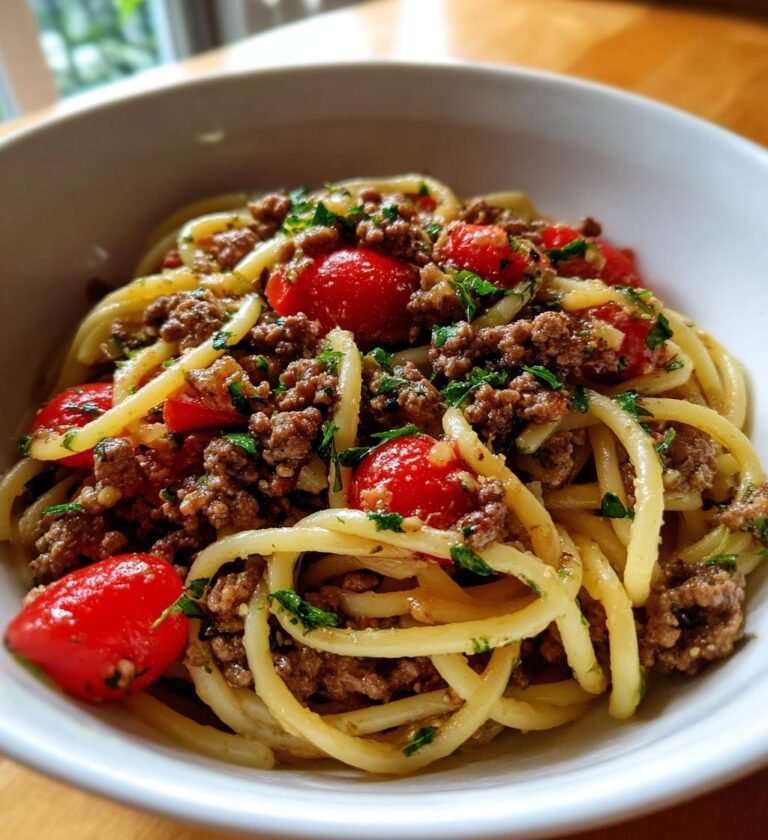 easy beef mince pasta recipe