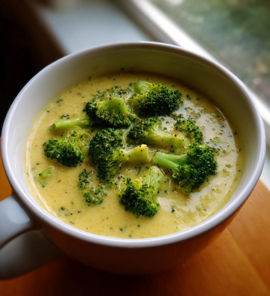 creamy broccoli cheddar soup