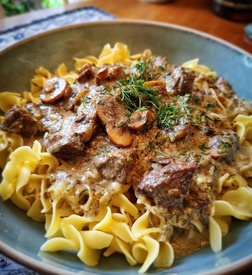 Beef Stroganoff Recipe Creamy & Delicious - Quick Homemade Meal