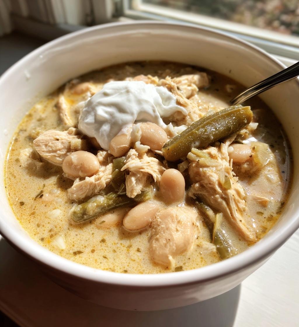 Creamy White Chicken Chili: Easy and Delicious Recipe - step by step
