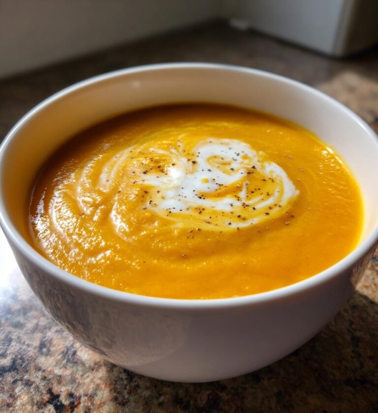 creamy butternut squash soup