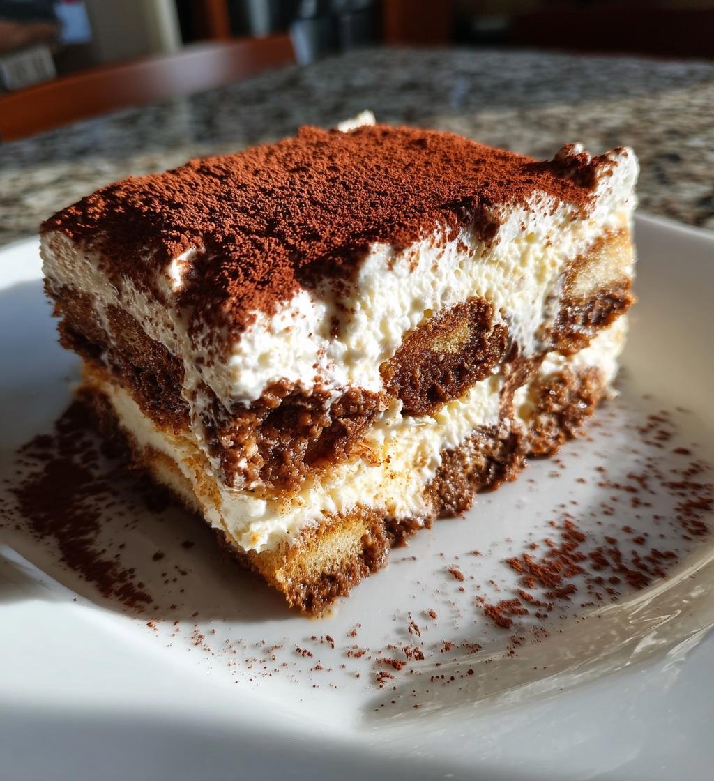 Tiramisu Recipe Easy Homemade - The Perfect Creamy Delight