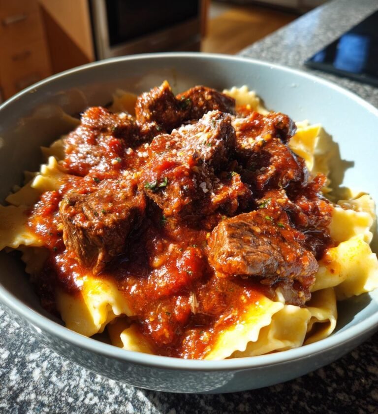 slow cooker beef ragu recipe