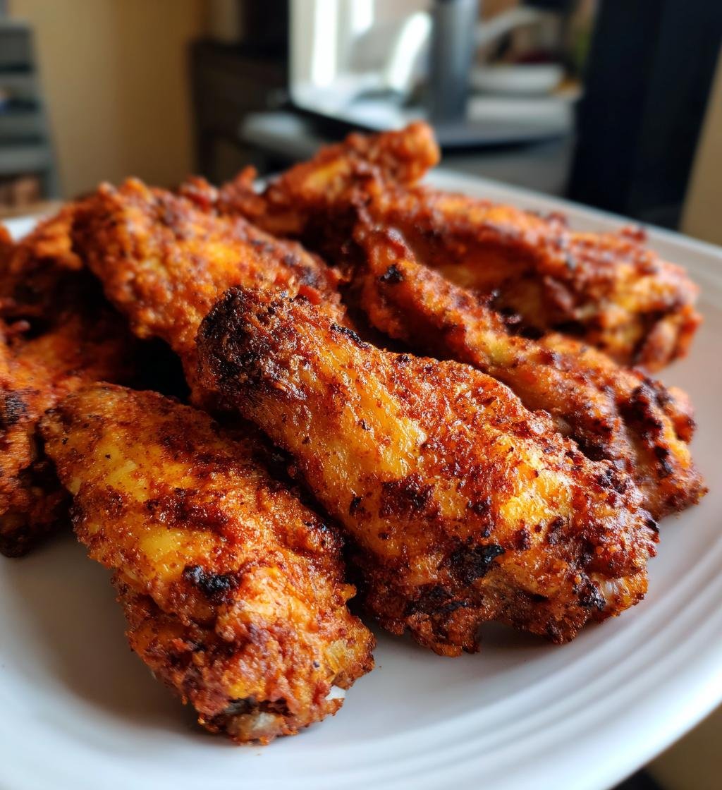 Air Fryer Chicken Wings Recipe - Perfectly Crispy & Delicious