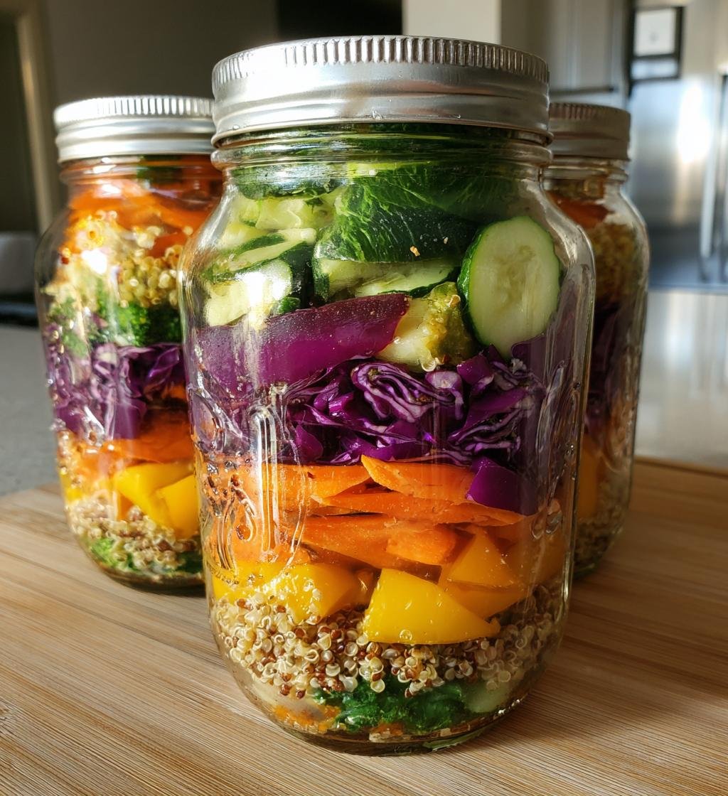 Meal Prep Salad Jars Recipe: Simple, Delicious, and Fresh