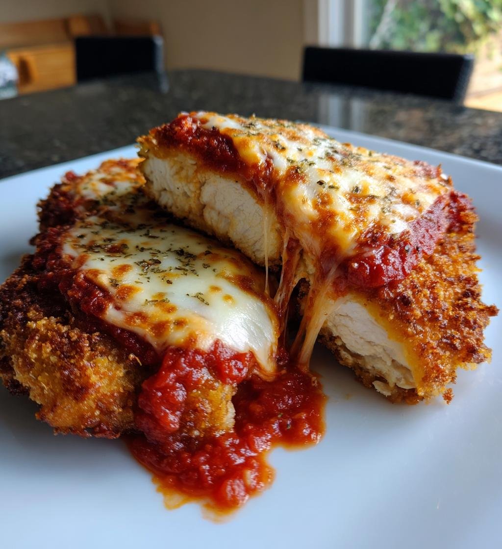 Baked Chicken Parmesan Recipe: Crispy, Juicy, and Delicious! - step by step