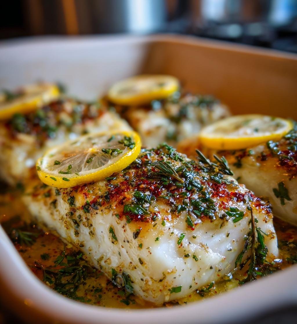 Baked Cod with Lemon and Herbs: Simple, Delicious Dinner Recipe - step by step