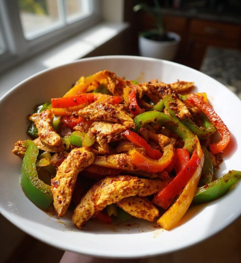easy chicken fajitas recipe