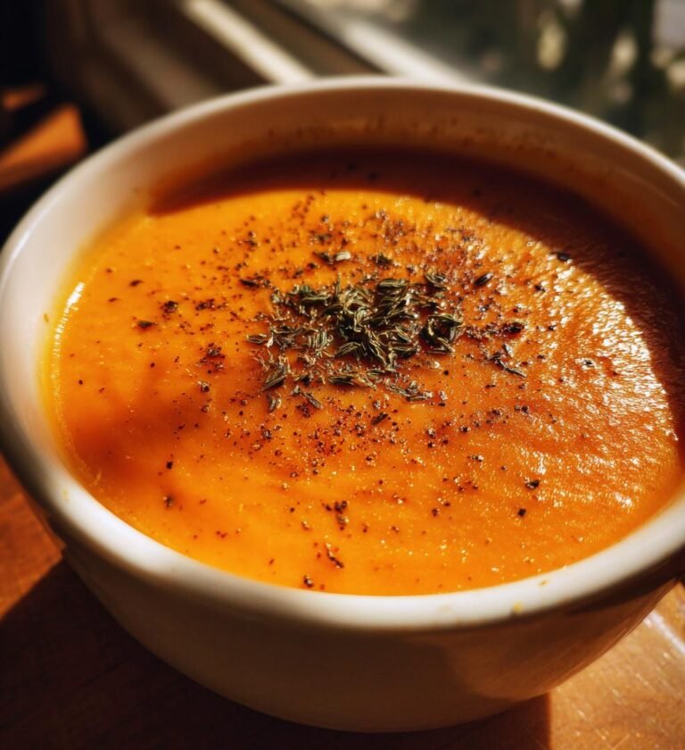 creamy sweet potato soup