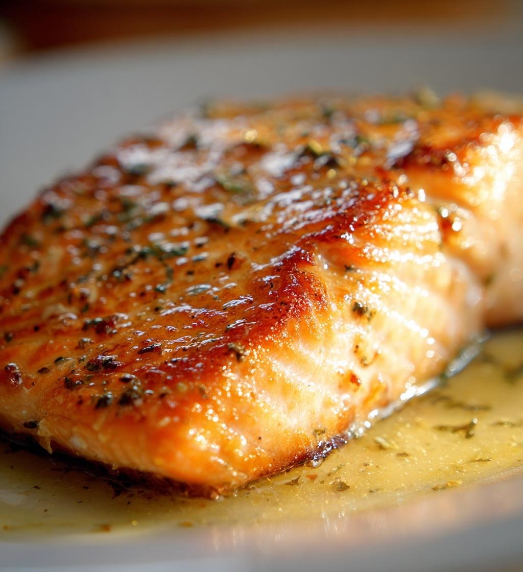Creamy Lemon Butter Salmon - Easy & Delicious Weeknight Dinner
