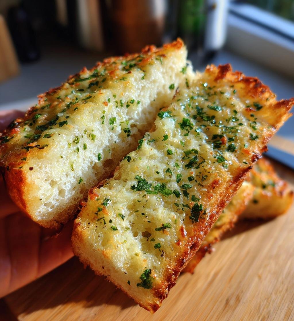 Garlic Bread Recipe Homemade – Crispy and Deliciously Easy