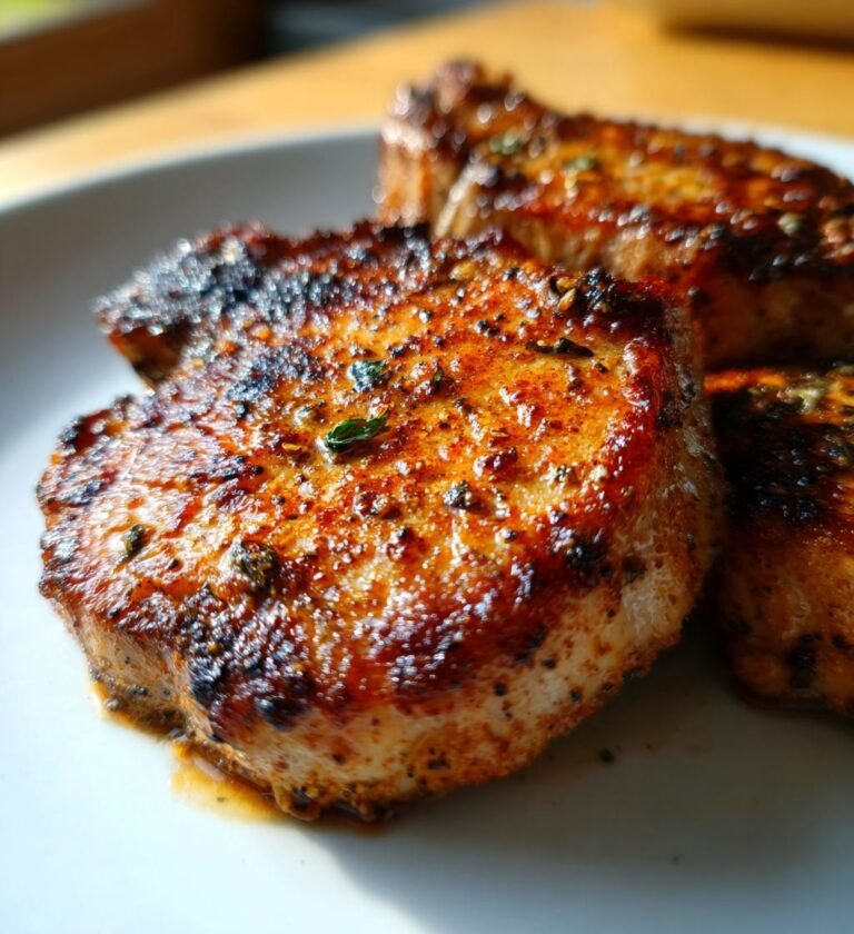air fryer pork chops recipe easy