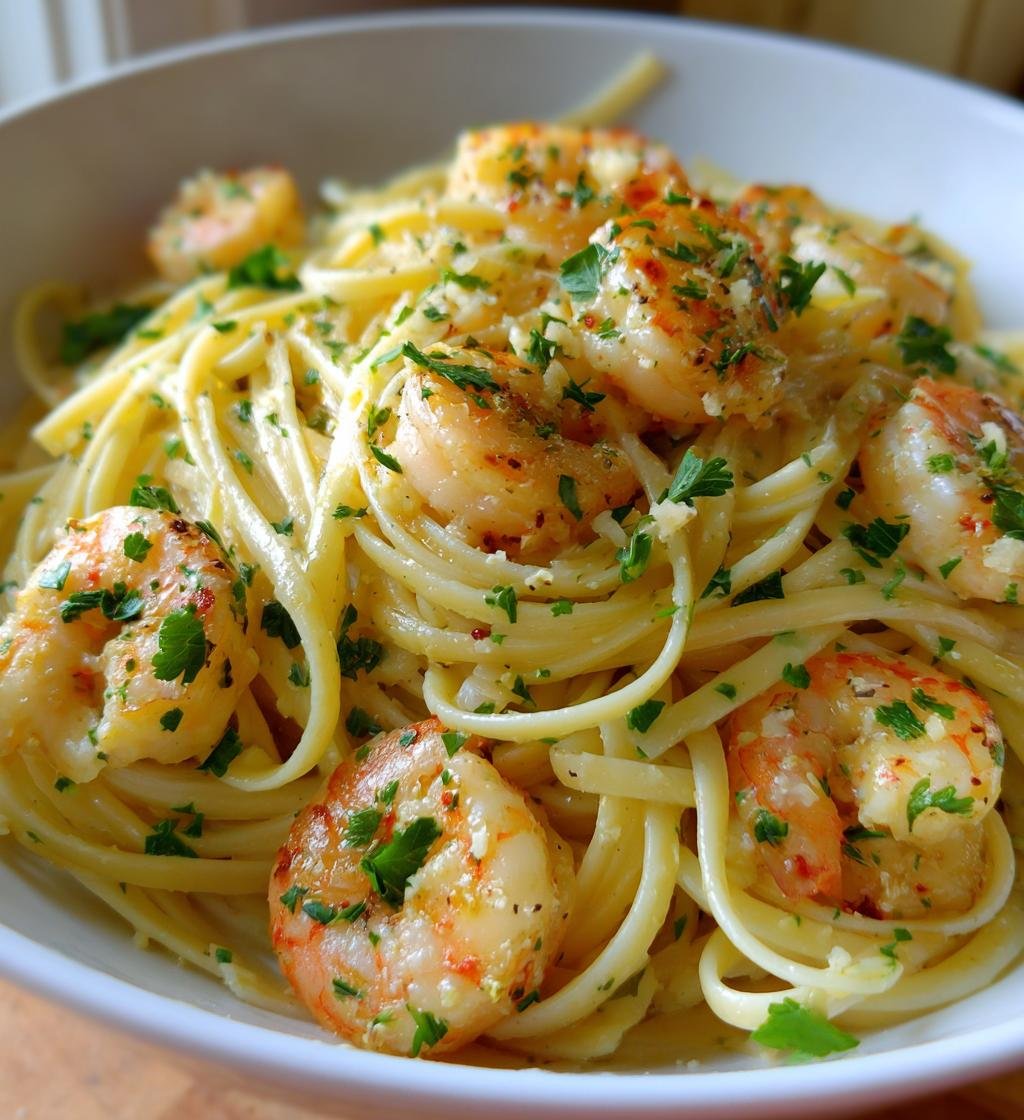 Creamy Prawn and Pasta Recipe - Easy and Delicious Dinner! - step by step