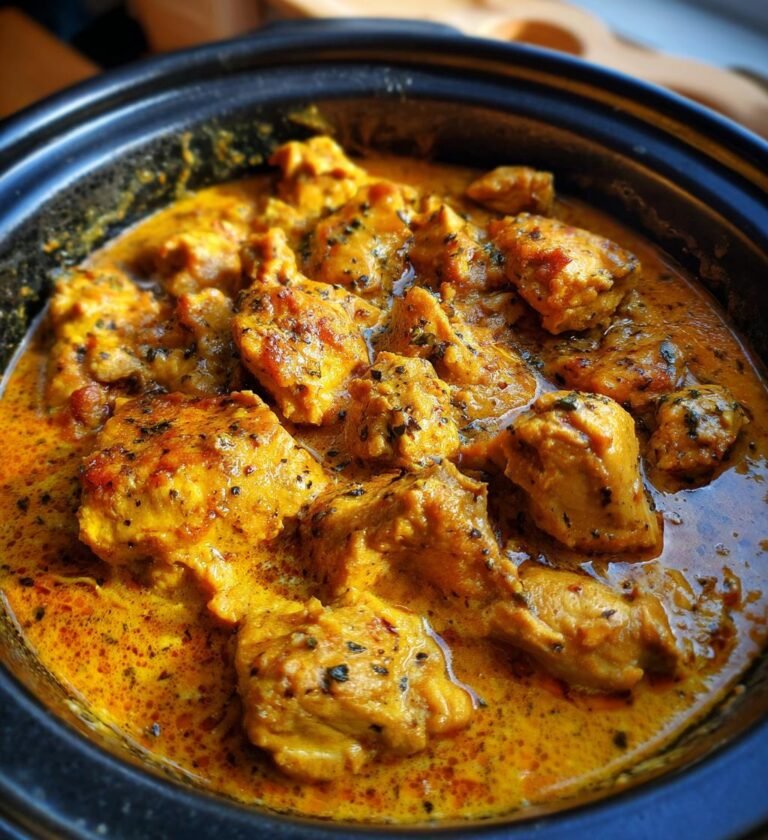 slow cooker butter chicken recipe