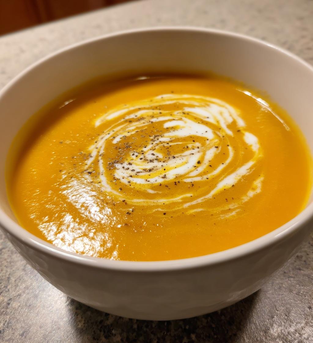 creamy butternut squash soup