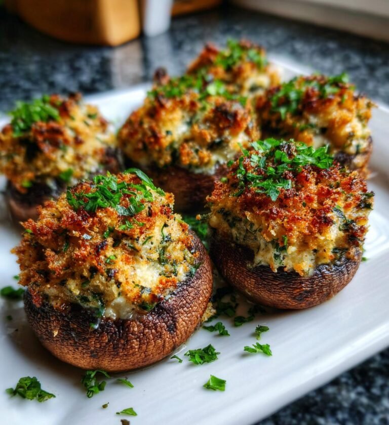 stuffed mushrooms recipe easy appetizer