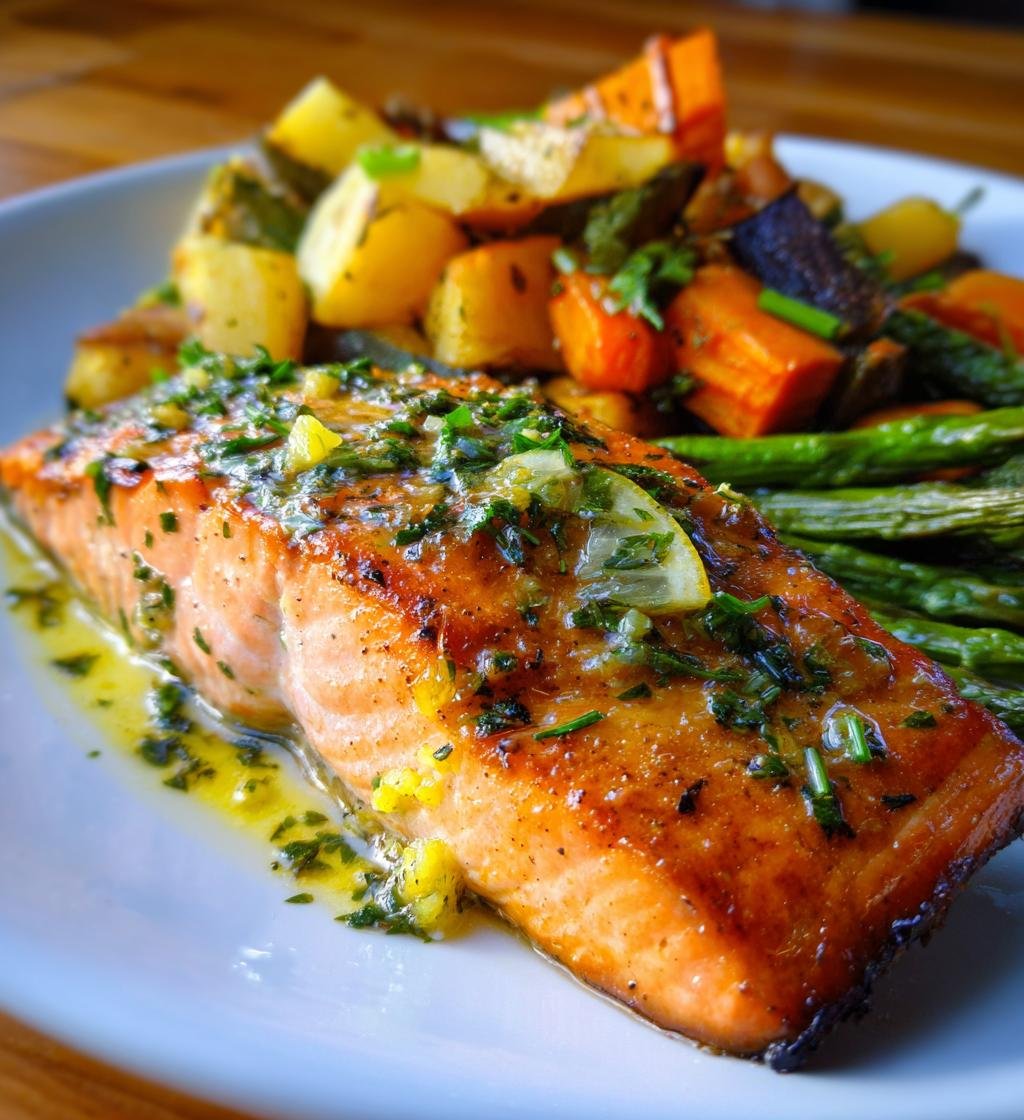 Baked Salmon with Lemon Butter – Quick & Delicious Oven-Fresh Dish