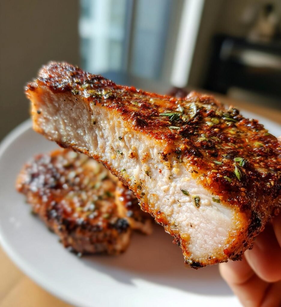 air fryer pork chops recipe