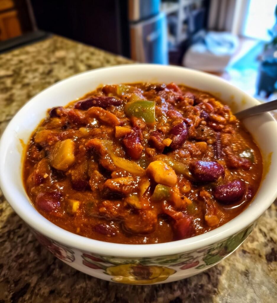 vegetarian chili recipe hearty
