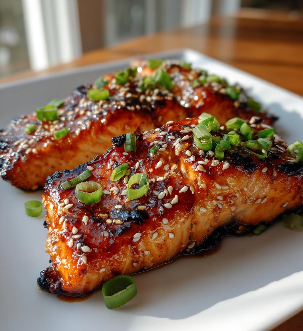 Air Fryer Teriyaki Salmon Recipe Easy & Deliciously Juicy