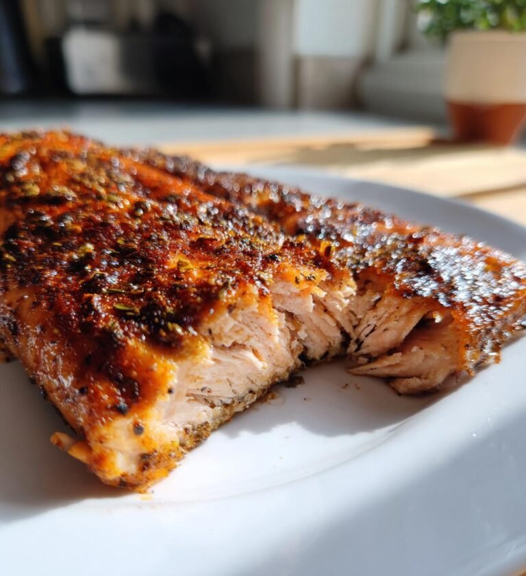 air fryer blackened salmon recipe