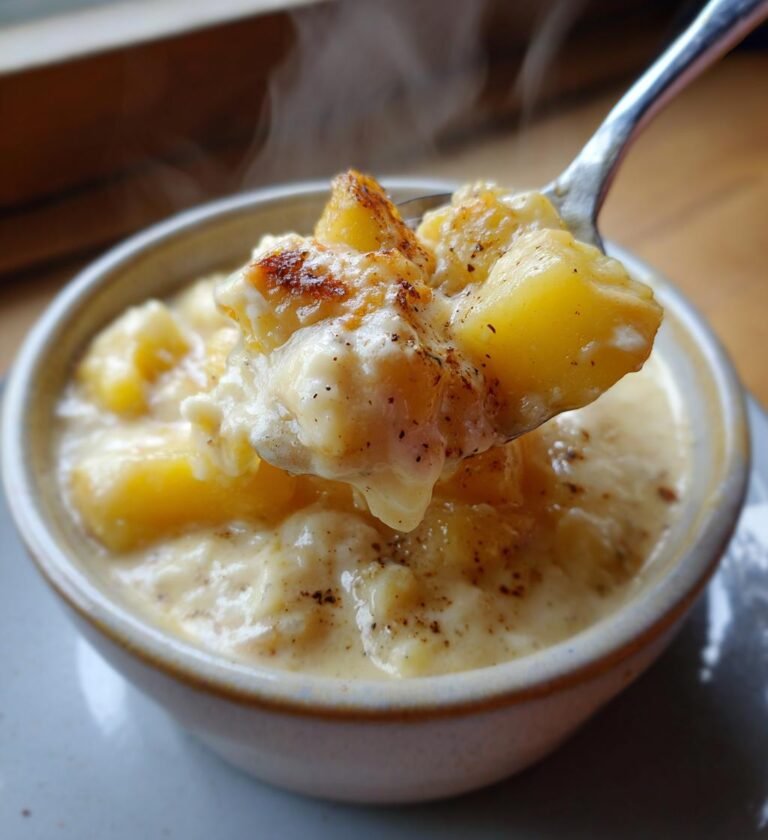 slow cooker cheesy potato soup recipe