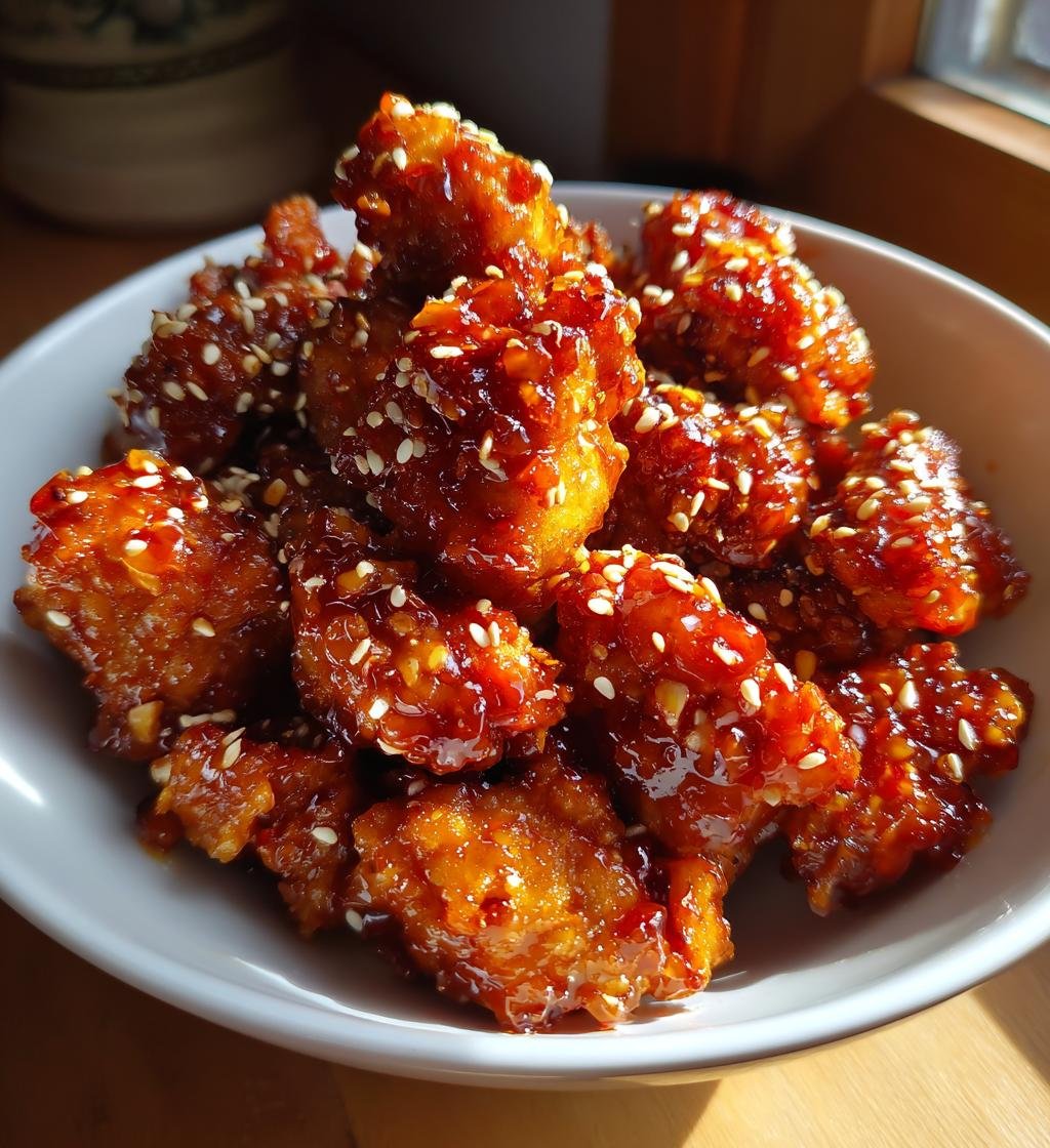 air fryer sesame chicken recipe easy