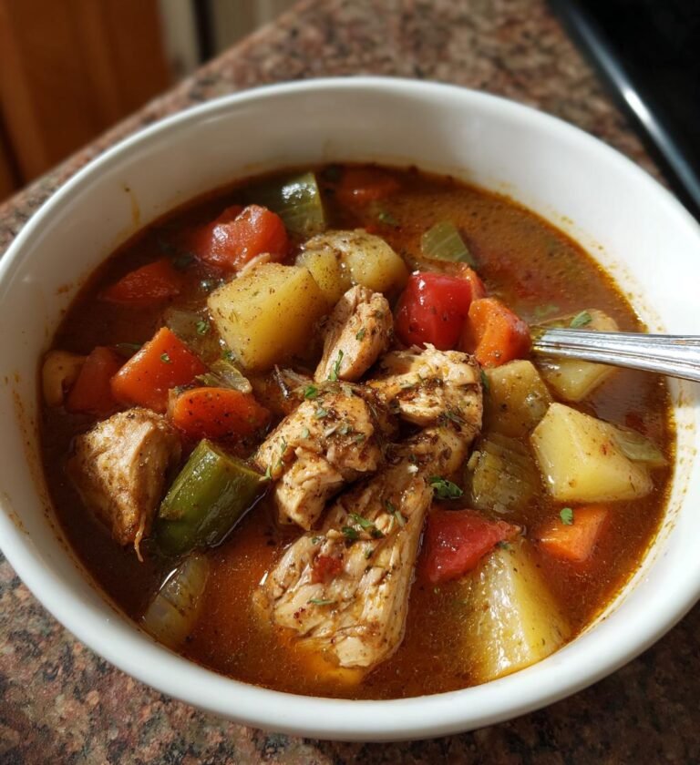 slow cooker chicken stew recipe hearty