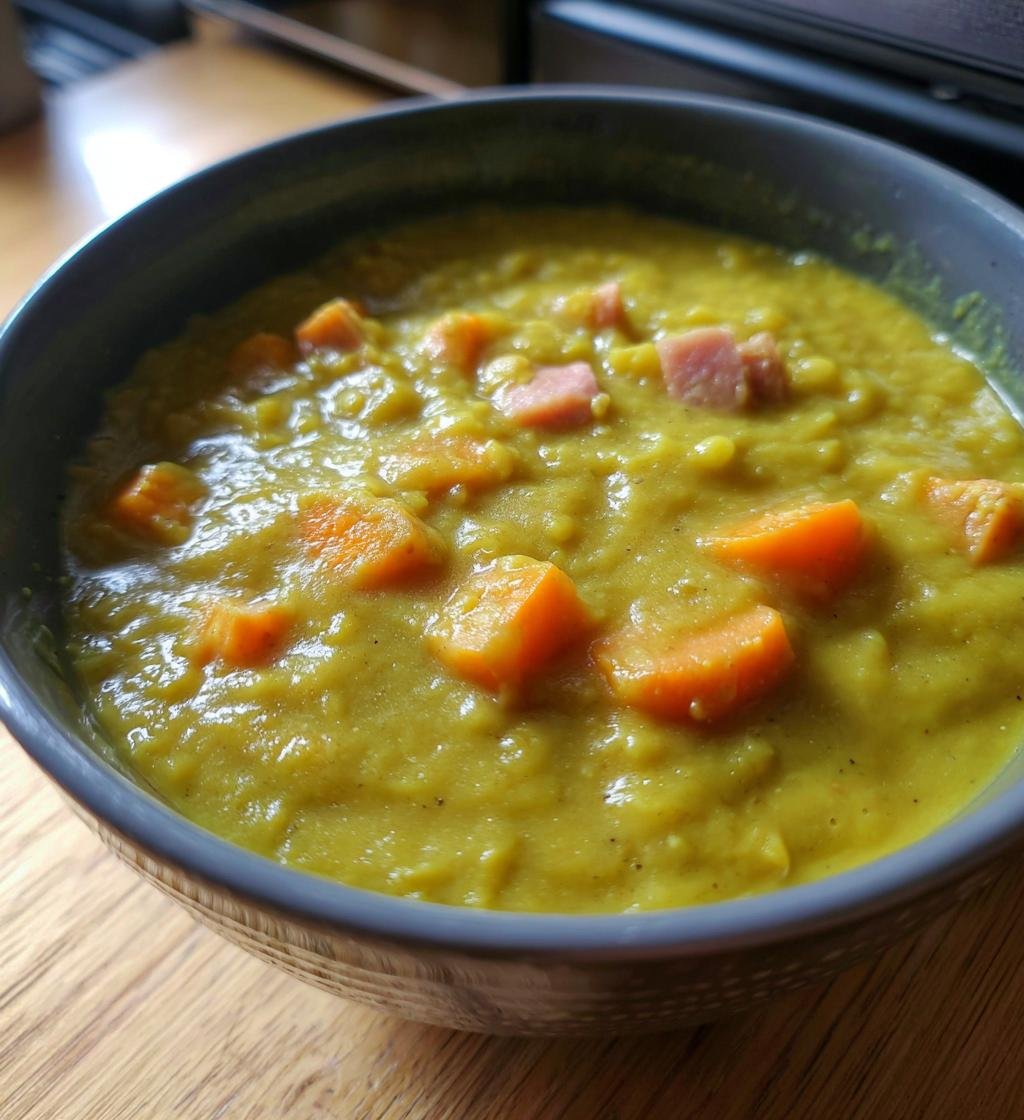 Slow Cooker Split Pea Soup Recipe - Easy and Delicious Comfort Food