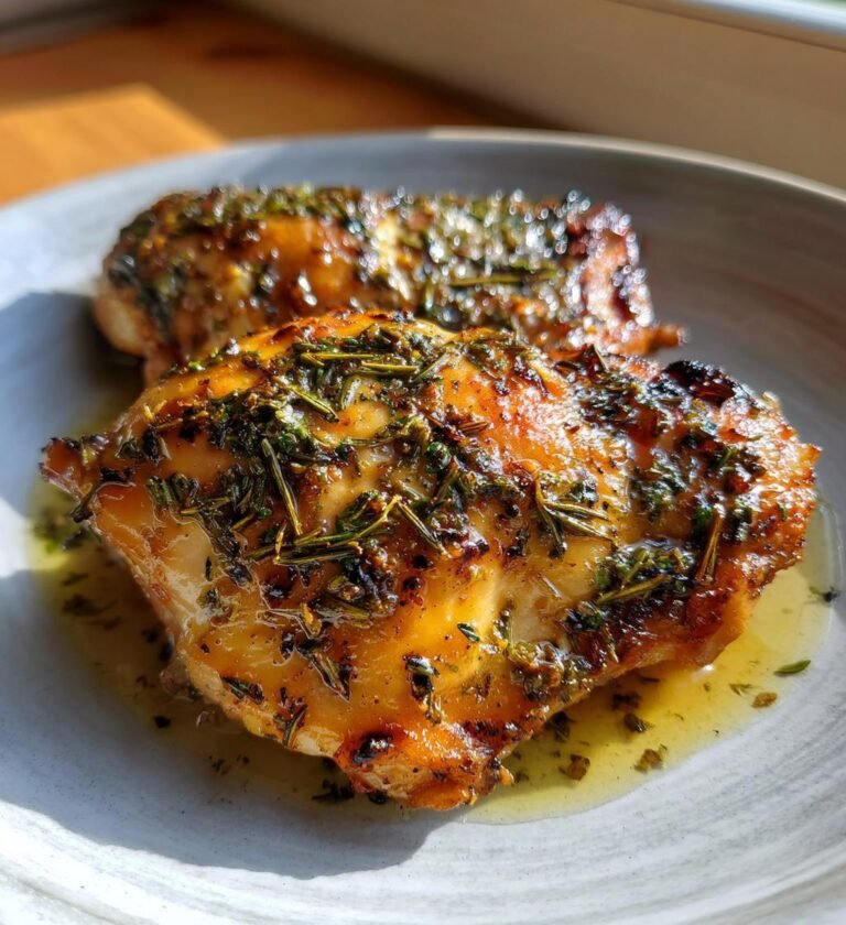 air fryer lemon herb chicken recipe