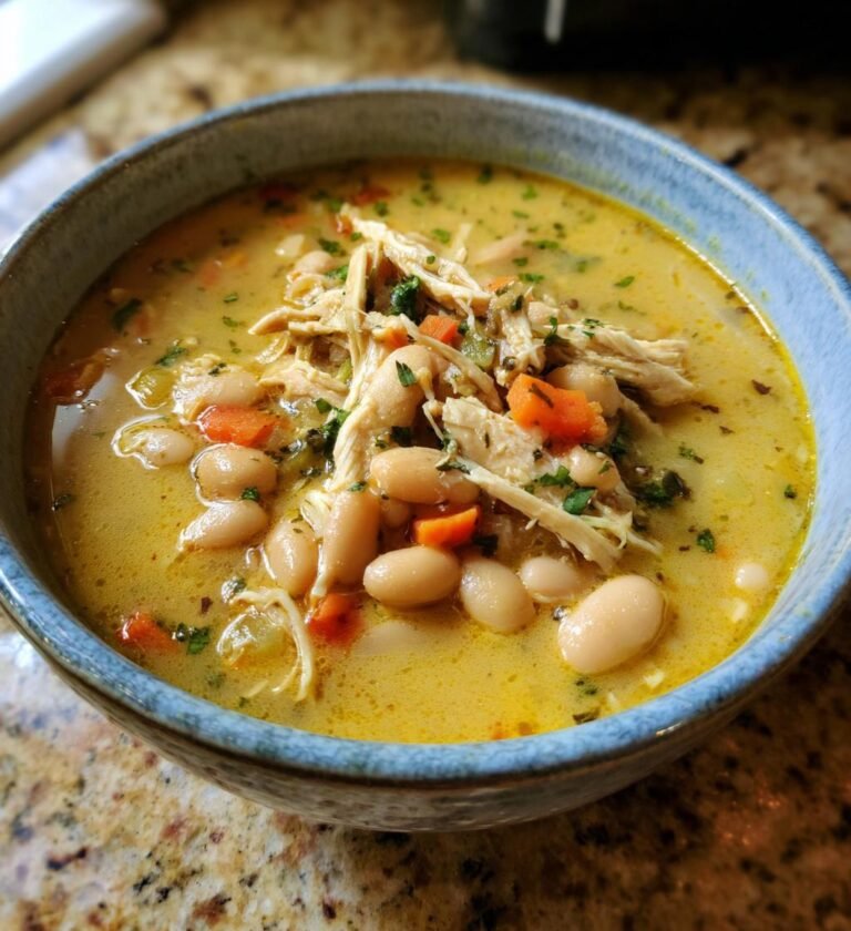 slow cooker white bean chicken chili