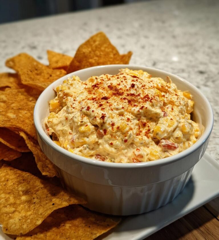 corn dip recipe easy party appetizer