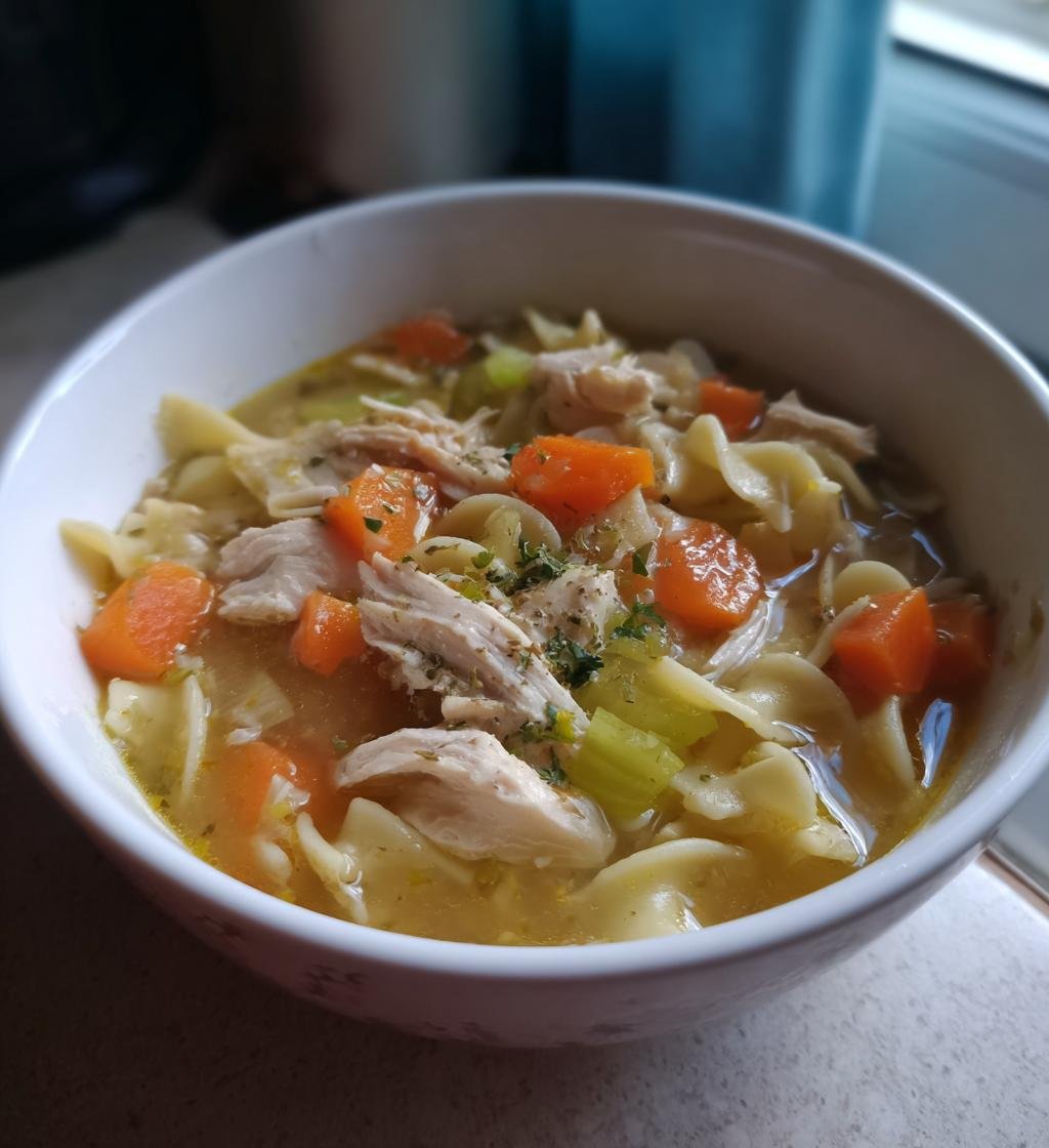Slow Cooker Chicken Noodle Soup Recipe - The Best Homemade Comfort Dish