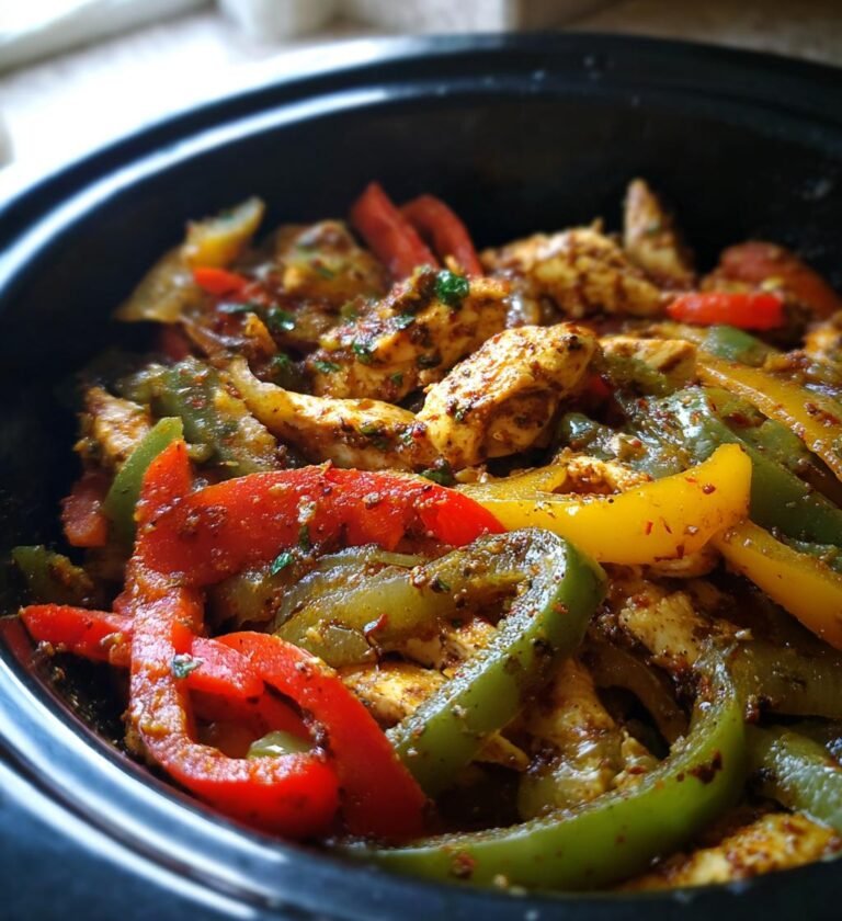 slow cooker fajita chicken recipe easy